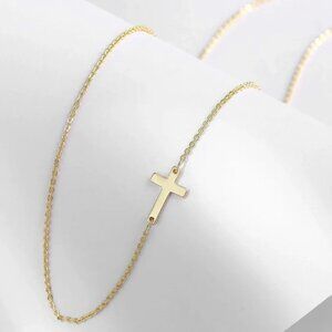 Cross chain stainless steel